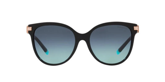 Tiffany & Co TF4193B 80019S Sunglasses 55mm Black / Azure Blue Gradient Lens
