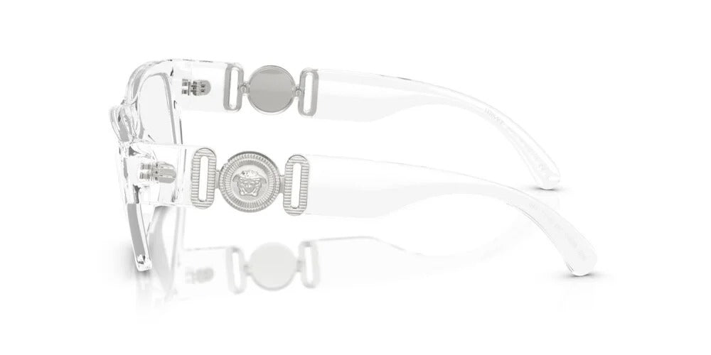 Versace VE3368U 148 Eyeglasses 55mm Clear / Clear Demo Lens