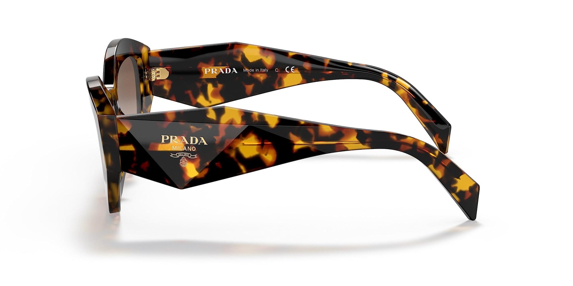 Prada Sunglasses PR07YS VAU6S1 53mm Honey Havana / Brown Gradient Lens