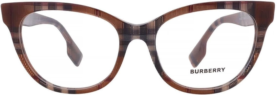 Burberry Evelyn Eyeglasses BE2375 3966 53mm Check Brown / Demo Lens