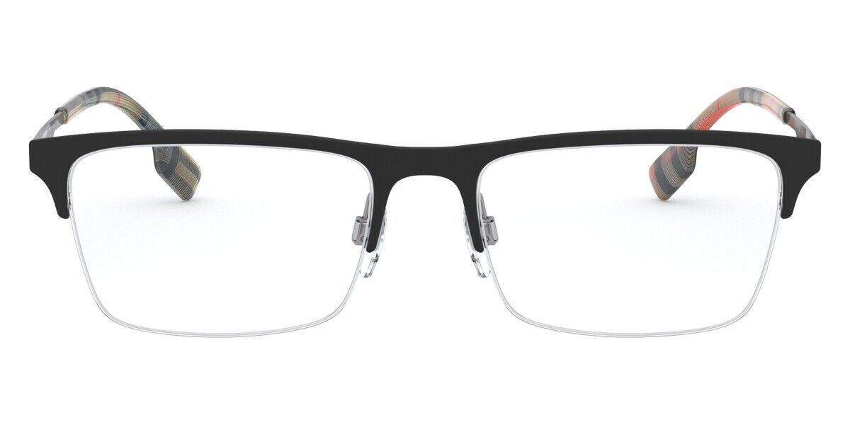 Burberry Eyeglasses BE1344 1003 55mm Matte Black / Demo Lens