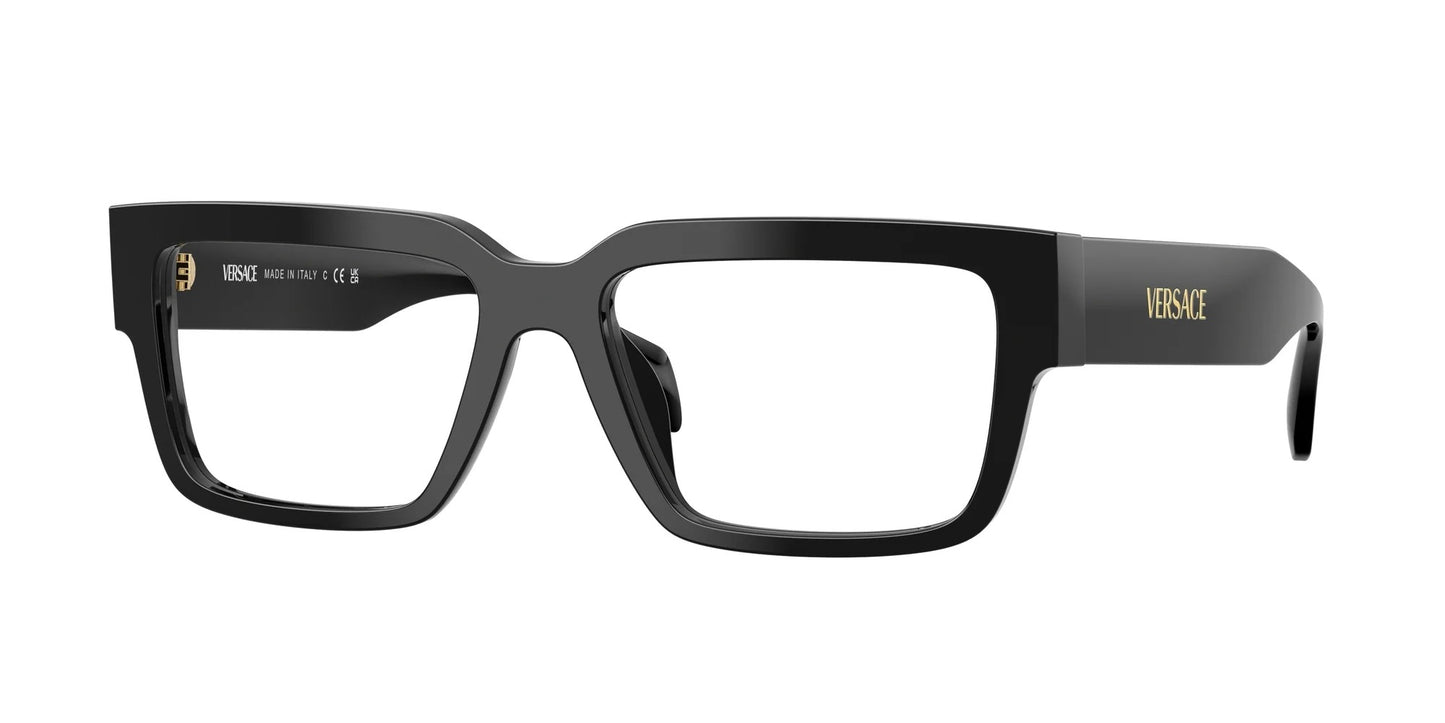 Versace Eyeglasses VE3374U GB1 53mm Black / Demo Lens