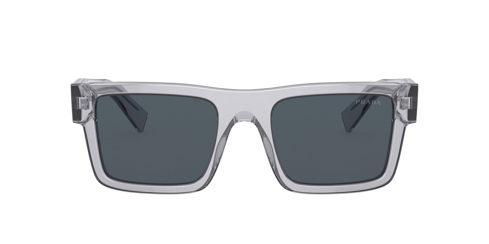 Prada Sunglasses PR19WS U4309T 52mm Crystal Grey / Dark Grey Lens