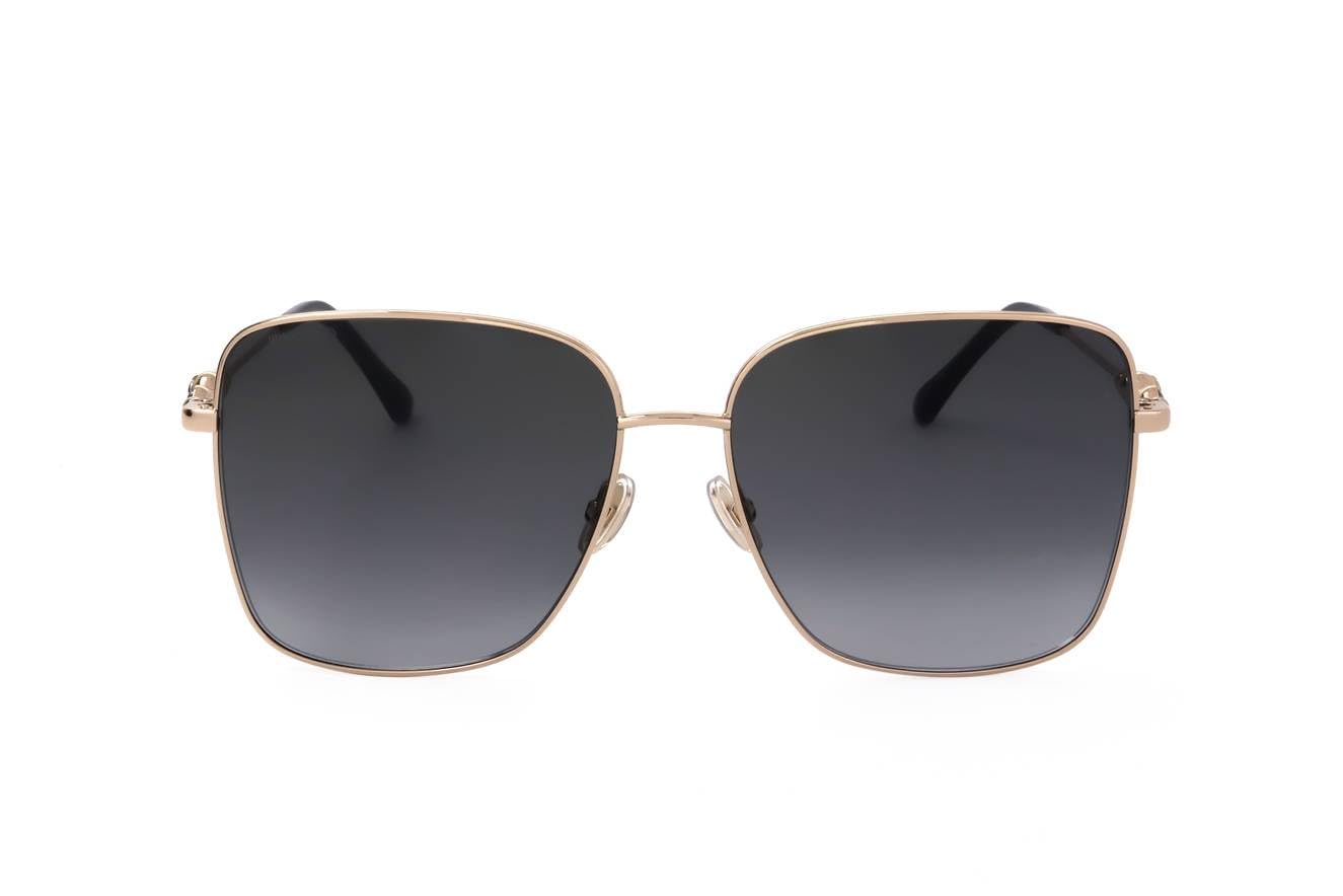 Jimmy Choo Sunglasses JC HESTER-S 2M29O 59mm Black Gold / Grey Gradient Lens