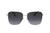 Jimmy Choo Sunglasses JC HESTER-S 2M29O 59mm Black Gold / Grey Gradient Lens