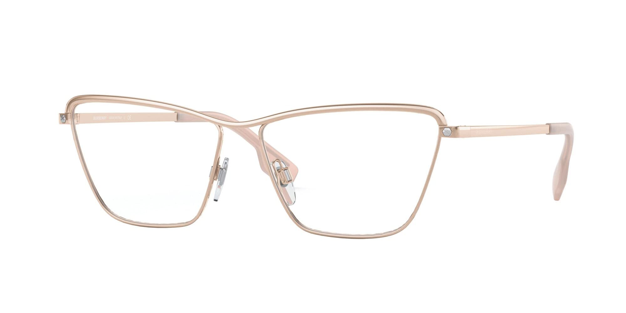 Burberry Eyeglasses BE1343 1188 57mm Pink / Demo Lens