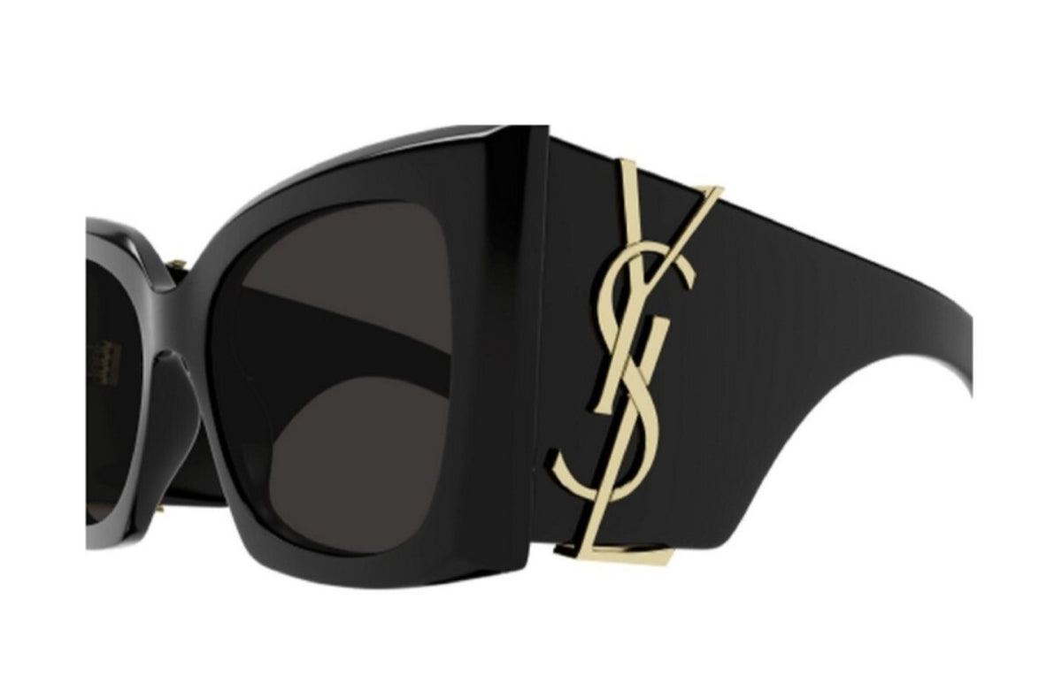 Saint Laurent Blaze Sunglasses SL M119 001 54mm Black / Dark Grey Lens