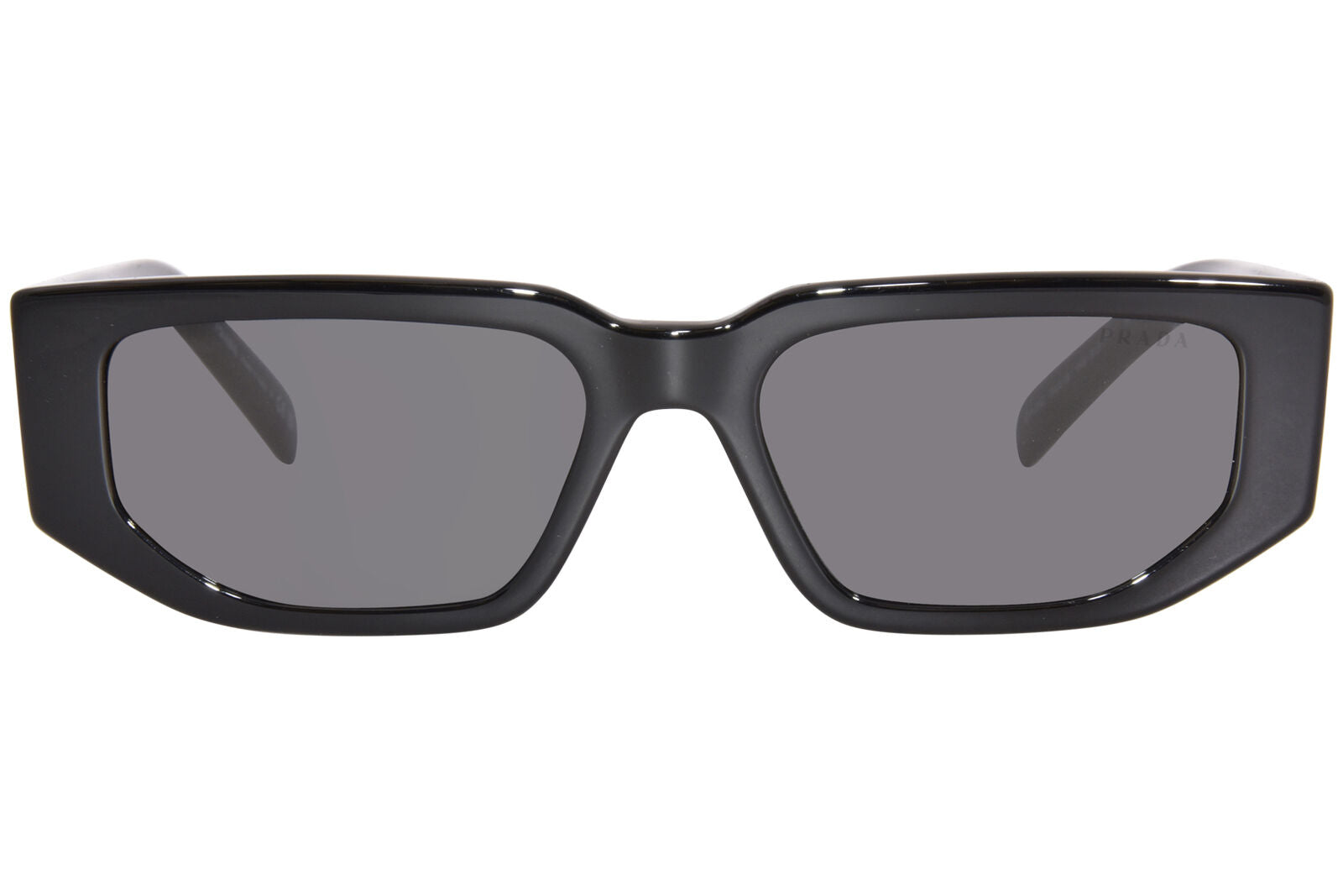 Prada Sunglasses PR09ZS 1AB5S0 54mm Black / Dark Grey Lens