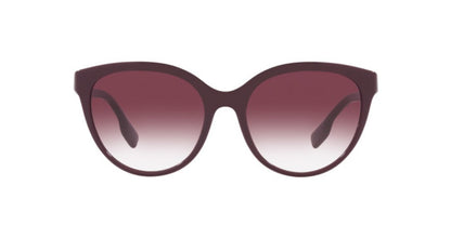 Burberry Betty BE4365 39798H Sunglasses 55mm Bordeaux / Violet Gradient Lens