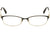 Prada Eyeglasses PR63RV QE31O1 55mm Black Pale Gold / Demo Lens