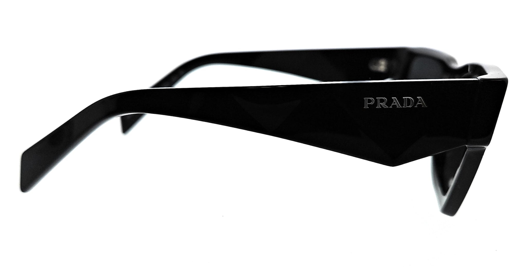 Prada Sunglasses PRA06S 16K08Z 50mm Black / Dark Grey Lens