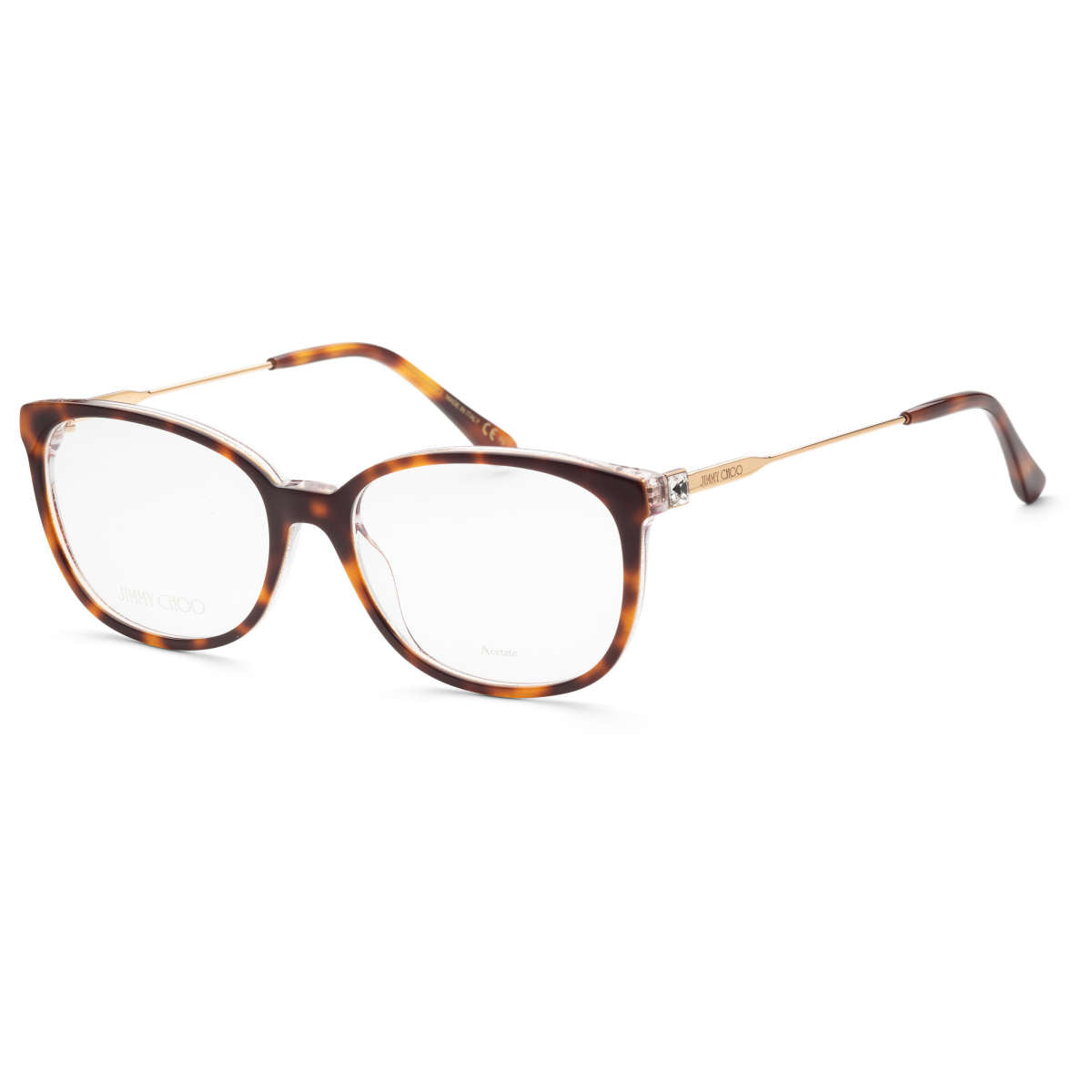 Jimmy Choo Eyeglasses JC302 0T4 55mm Havana / Demo Lens