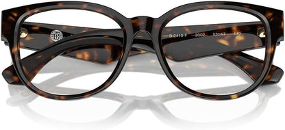 Burberry BE2410F 3002 Eyeglasses 53mm Dark Havana / Demo Lens