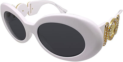 Versace Sunglasses VE4426BU 31487 54mm White / Dark Grey Lens