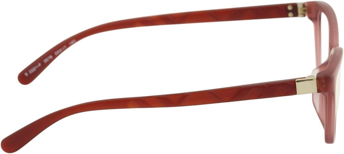 Burberry Eyeglasses BE2221F 3576 53mm Matte Red / Demo Lens