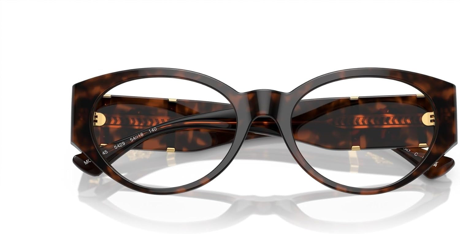 Versace Eyeglasses VE3345 5429 54mm Havana / Demo Lens