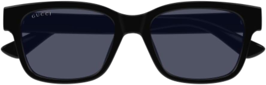 Gucci GG1716S 001 54mm Sunglasses Black / Grey Solid Lens - image 2