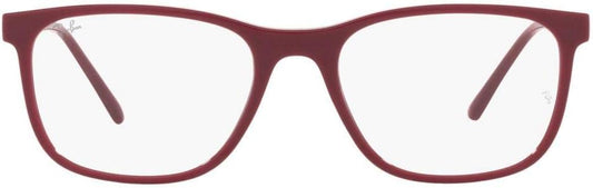 Ray-Ban RX7244 8099 53mm Eyeglasses Bordeaux / Clear Demo Lens - image 2