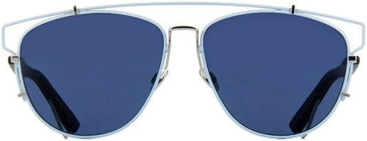 Dior TECHNOLOGIC PQXA90 57mm Sunglasses Light Blue-Black / Blue Solid Lens - image 2
