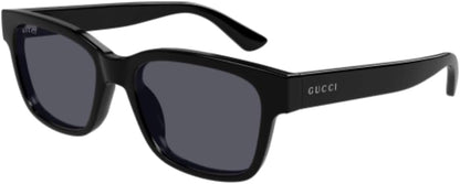 Gucci GG1716S 001 54mm Sunglasses Black / Grey Solid Lens