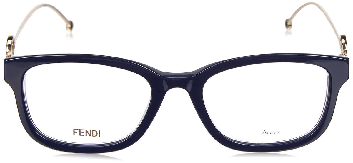 Fendi Eyeglasses FF0418 PJP 51mm Blue / Demo Lens