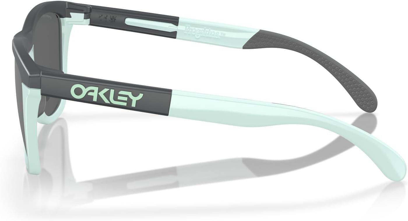 Oakley Frogskins Range OO9284 A 03 Sunglasses Matte Carbon / Prizm Black Lens