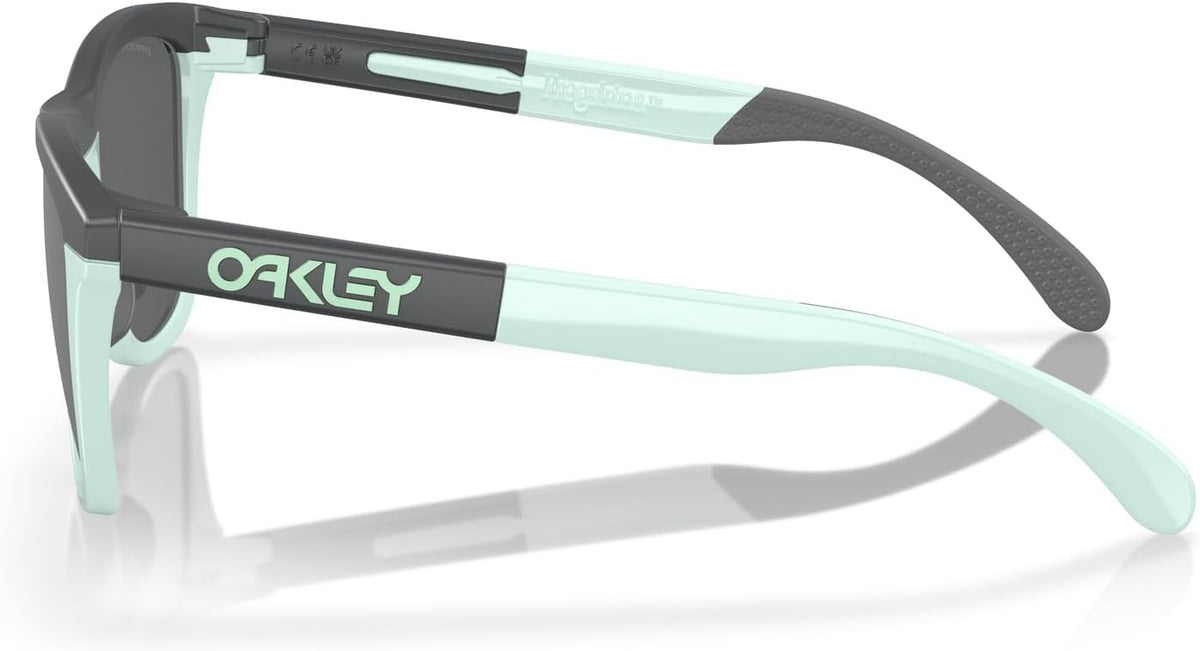 Oakley Frogskins Range OO9284 A 03 Sunglasses Matte Carbon / Prizm Black Lens