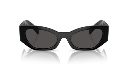 Dolce & Gabbana Sunglasses DG6186 50187 52mm Black / Dark Grey Lens