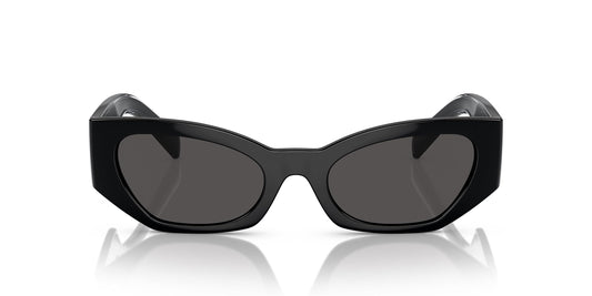 Dolce & Gabbana Sunglasses DG6186 50187 52mm Black / Dark Grey Lens