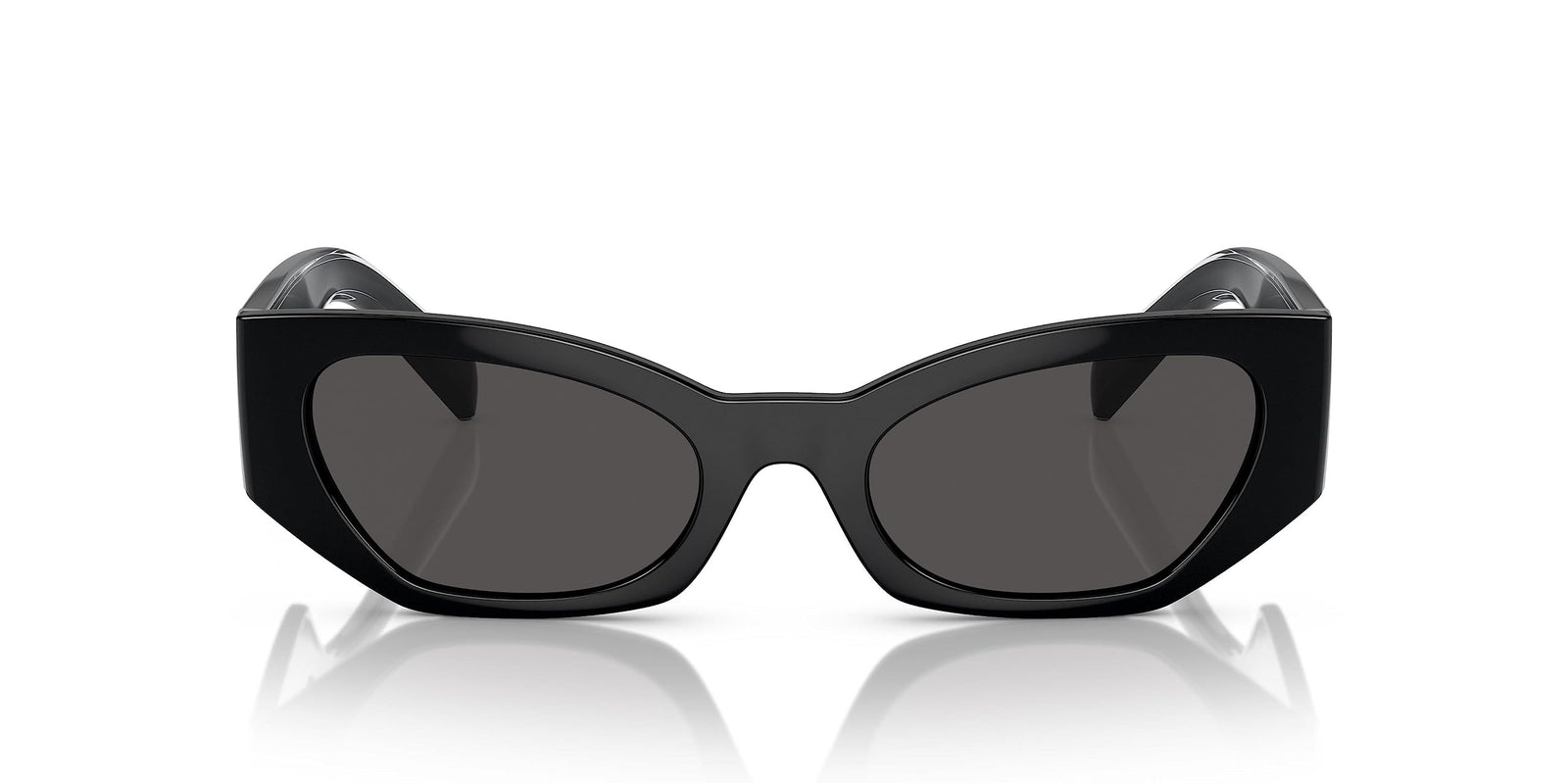 Dolce & Gabbana Sunglasses DG6186 50187 52mm Black / Dark Grey Lens