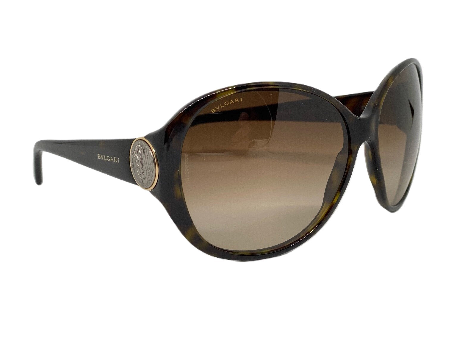 Bvlgari Sunglasses BV8084 504/13 60mm Havana / Brown Gradient Lens