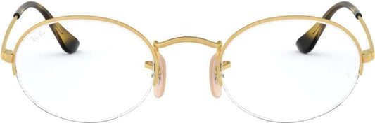 Ray-Ban RX6547 3033 49mm Eyeglasses Gold / Clear Demo Lens - image 2