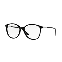 Burberry BE2128 3001 Eyeglasses 52mm Black / Clear Demo Lens