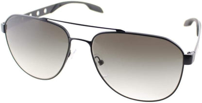 Prada Sunglasses PR51RS 1BO0A7 60mm Black / Dark Grey Gradient Lens