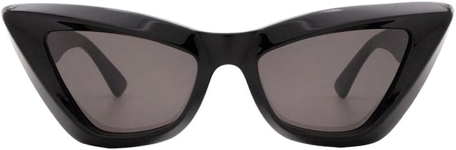 Bottega Veneta BV1101S 001 53mm Sunglasses Black / Grey Solid Lens - image 2