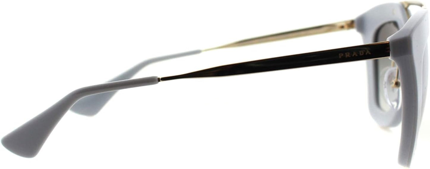 Prada Sunglasses PR09QS TV30A7 49mm Opal Grey / Grey Gradient Lens - image 3