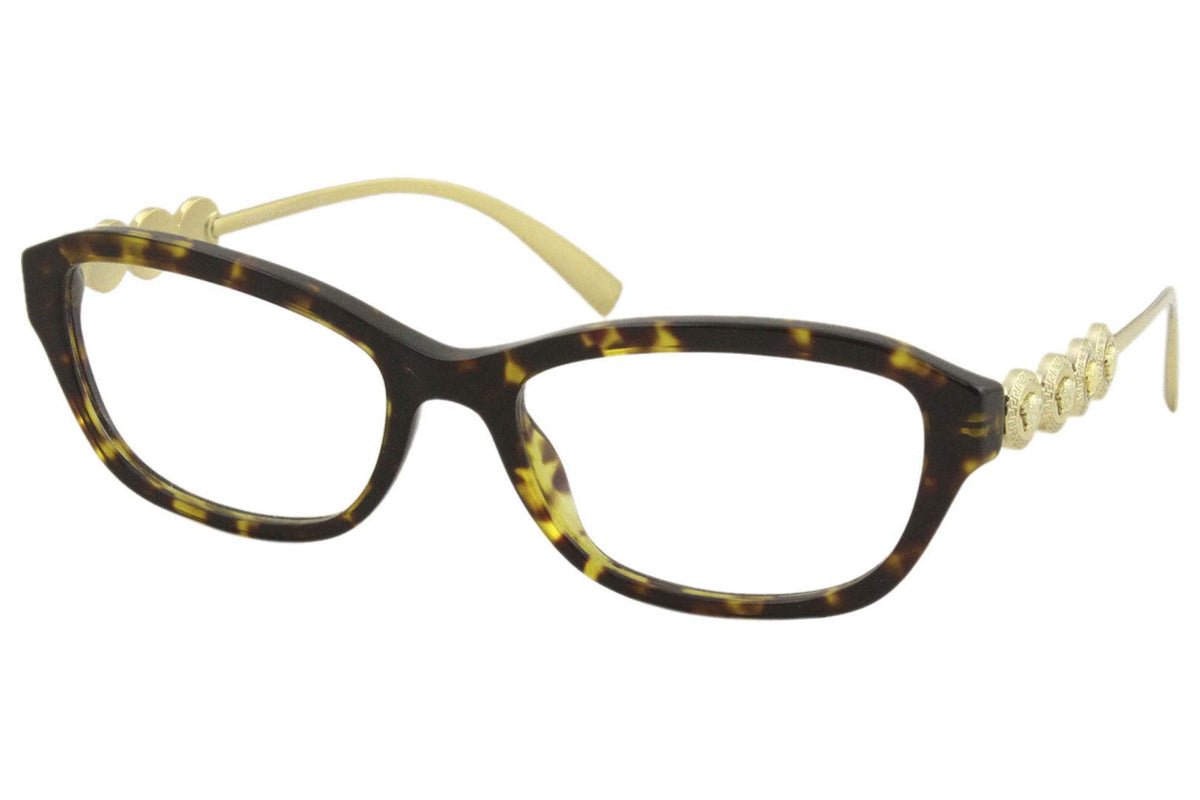 Versace Eyeglasses VE3279 108 54mm Havana / Demo Lens