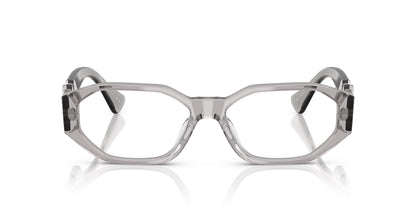 Versace Eyeglasses VE3320U 593 56mm Grey Transparent / Demo Lens