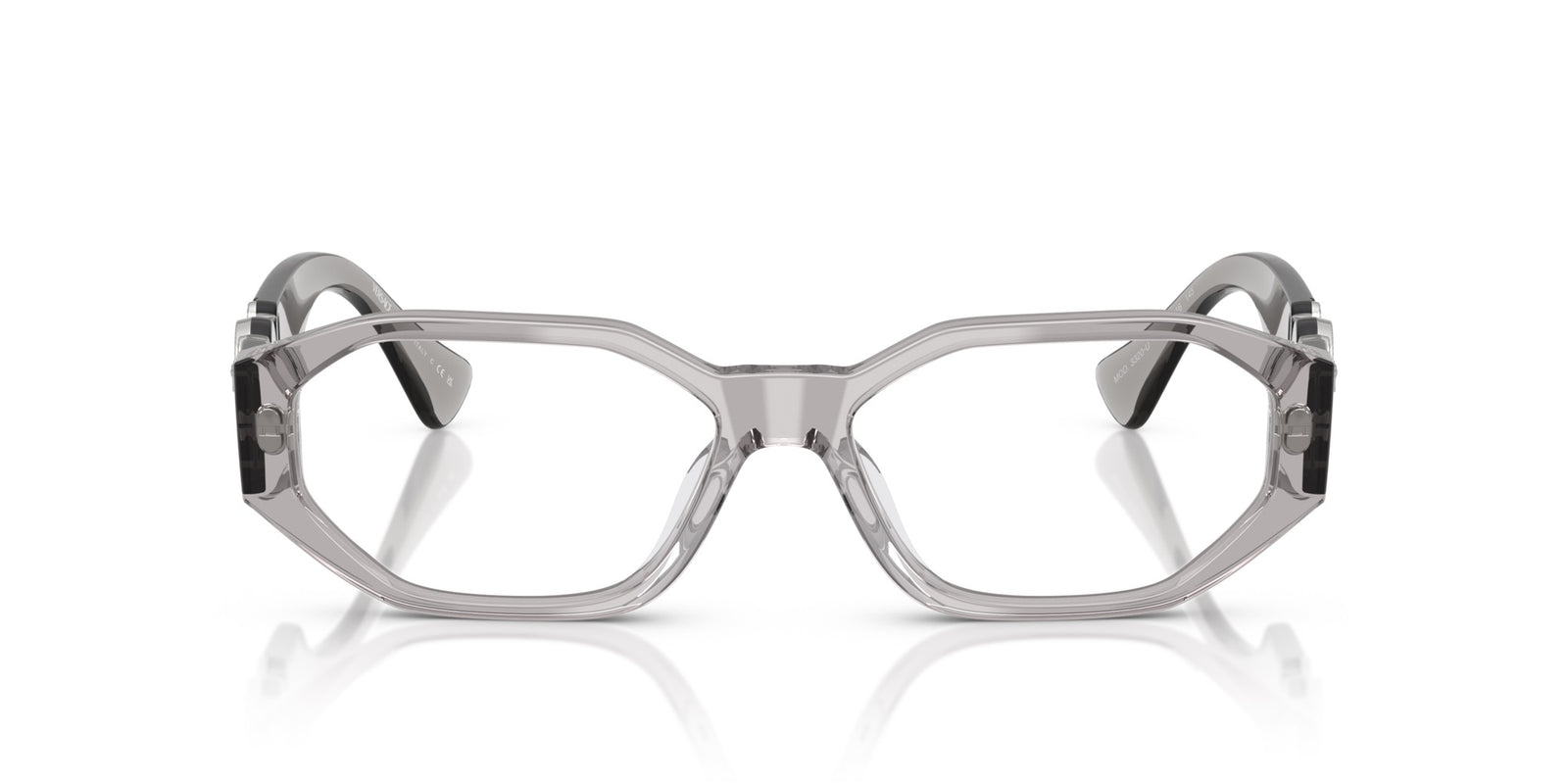 Versace Eyeglasses VE3320U 593 56mm Grey Transparent / Demo Lens