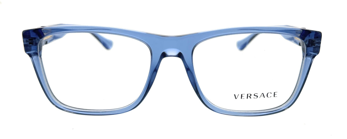 Versace Eyeglasses VE3303 5415 57mm Transparent Blue / Demo Lens