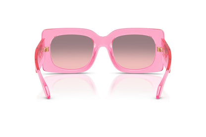 Versace Sunglasses VE4496U 53705M 54mm Transparent Pink/Rose Gradient Grey Lens