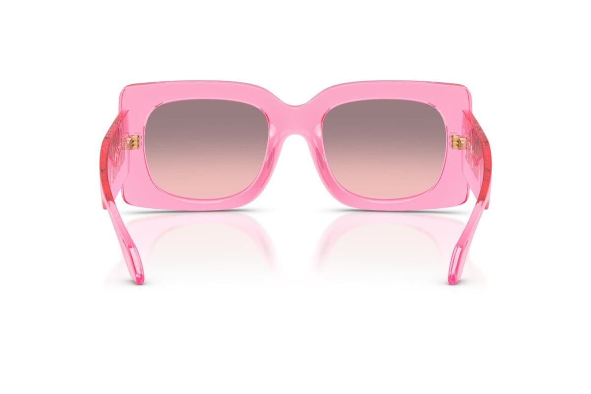 Versace Sunglasses VE4496U 53705M 54mm Transparent Pink/Rose Gradient Grey Lens