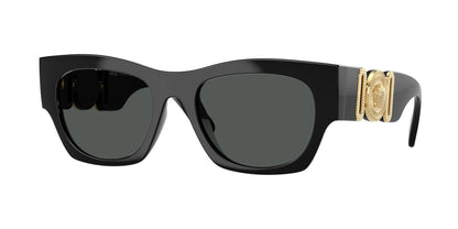 Versace Sunglasses VE4479U GB187 52mm Black / Dark Grey Lens