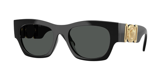 Versace Sunglasses VE4479U GB187 52mm Black / Dark Grey Lens