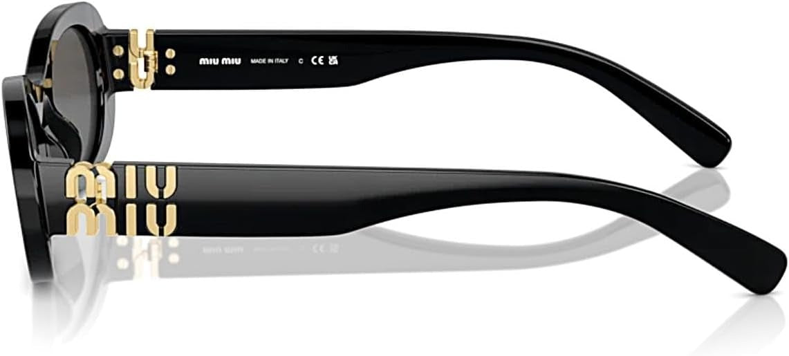 Miu Miu MU06ZS-1AB5S0-50 Black Sunglasses | NYIWEAR - nyIwear