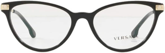Versace Eyeglasses VE3261A GB1 54mm Black / Demo Lens
