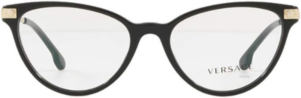 Versace Eyeglasses VE3261A GB1 54mm Black / Demo Lens