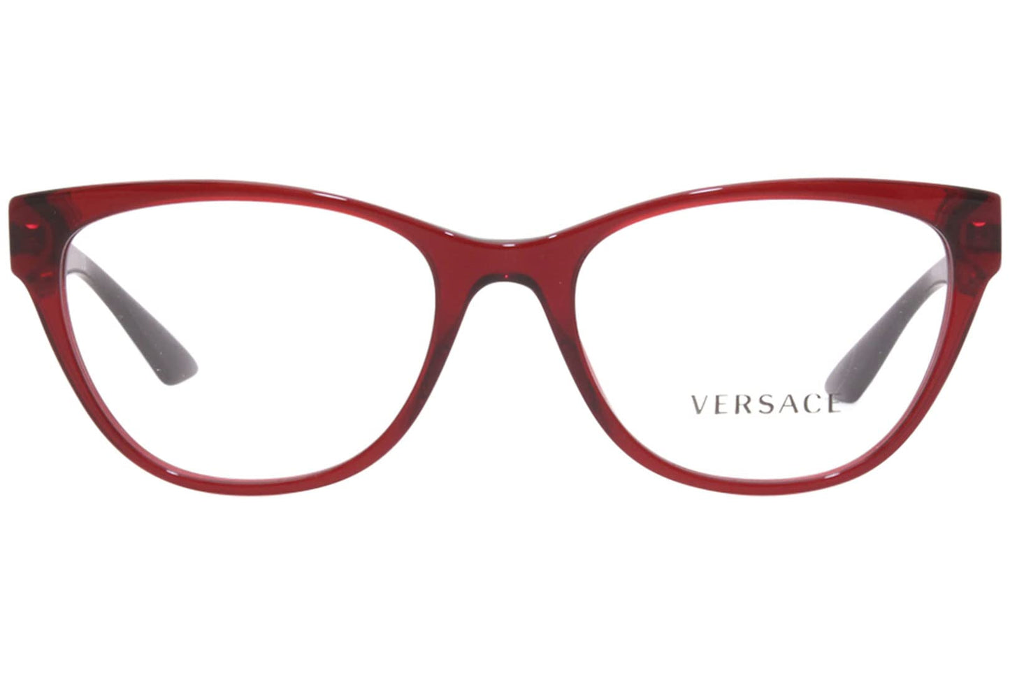 Versace Eyeglasses VE3292 388 54mm Bordeaux Transparent / Demo Lens