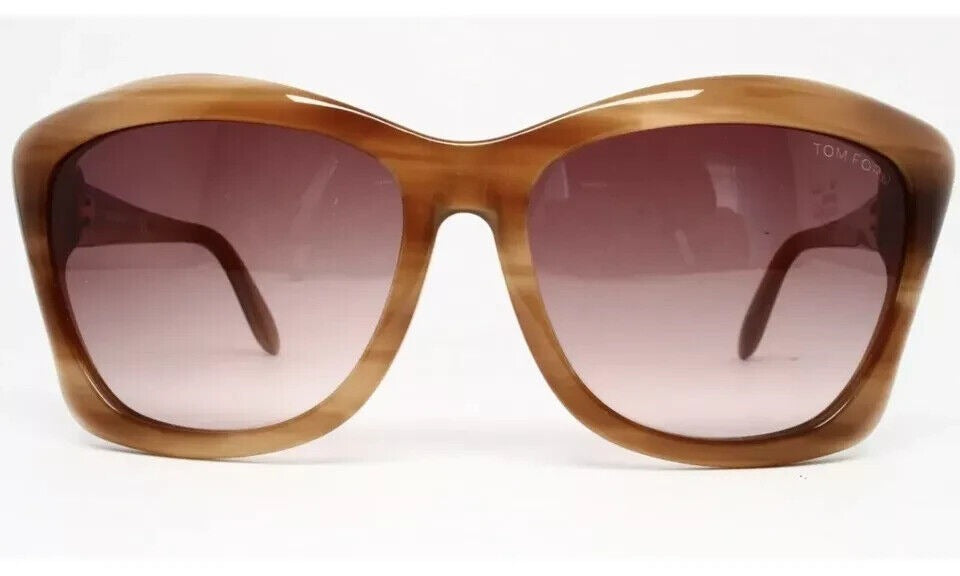 Tom Ford Sunglasses Lana FT0280 47F Light Brown / Gradient Brown Lens