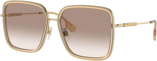 Burberry Dionne BE3145D 134913 Sunglasses 58mm Opal Beige / Brown Gradient Lens
